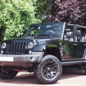 Jeep Wrangler Personnalisé Unlimited Sahara Noir Moab Avant